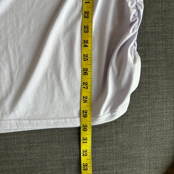 Columbia Leslie Falls Long Sleeve Performance Top | Ruched Side | Size XL | Lila - Picture 8 of 9